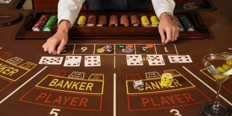 Luật rút lá bài thứ 3 thường thấy trong Baccarat